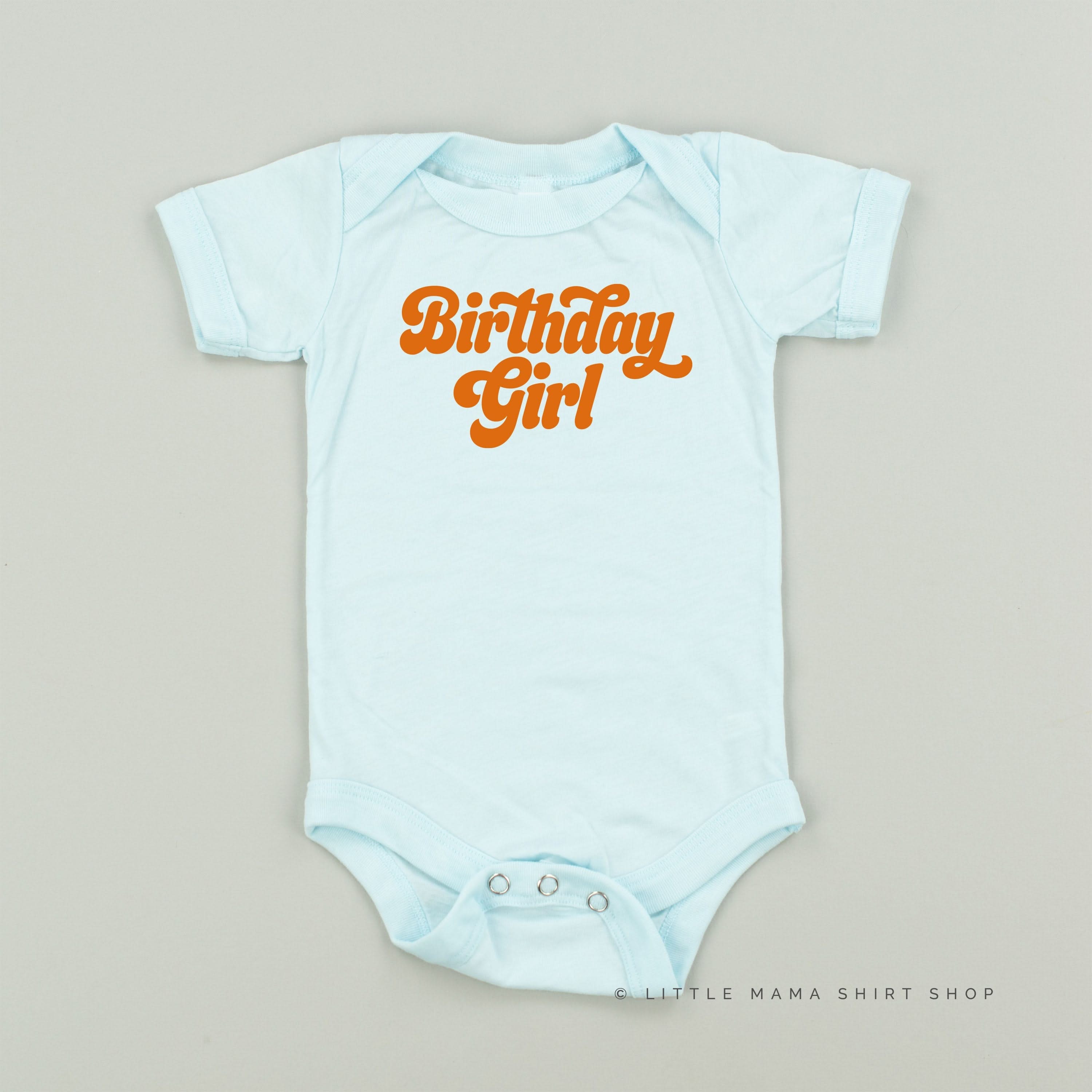 Birthday Girl (Retro) - Child Shirt Little Mama Shirt Shop