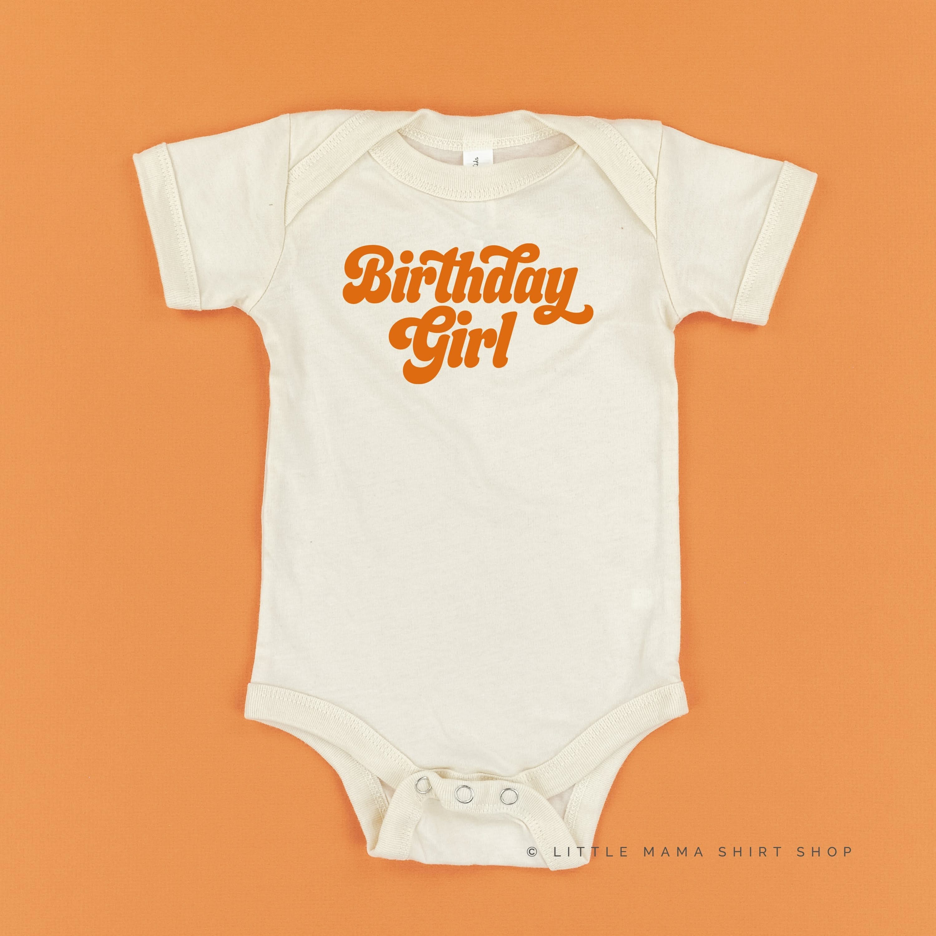 Birthday Girl (Retro) - Child Shirt Little Mama Shirt Shop
