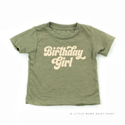 Birthday Girl (Retro) - Child Shirt Little Mama Shirt Shop