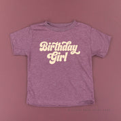 Birthday Girl (Retro) - Child Shirt Little Mama Shirt Shop
