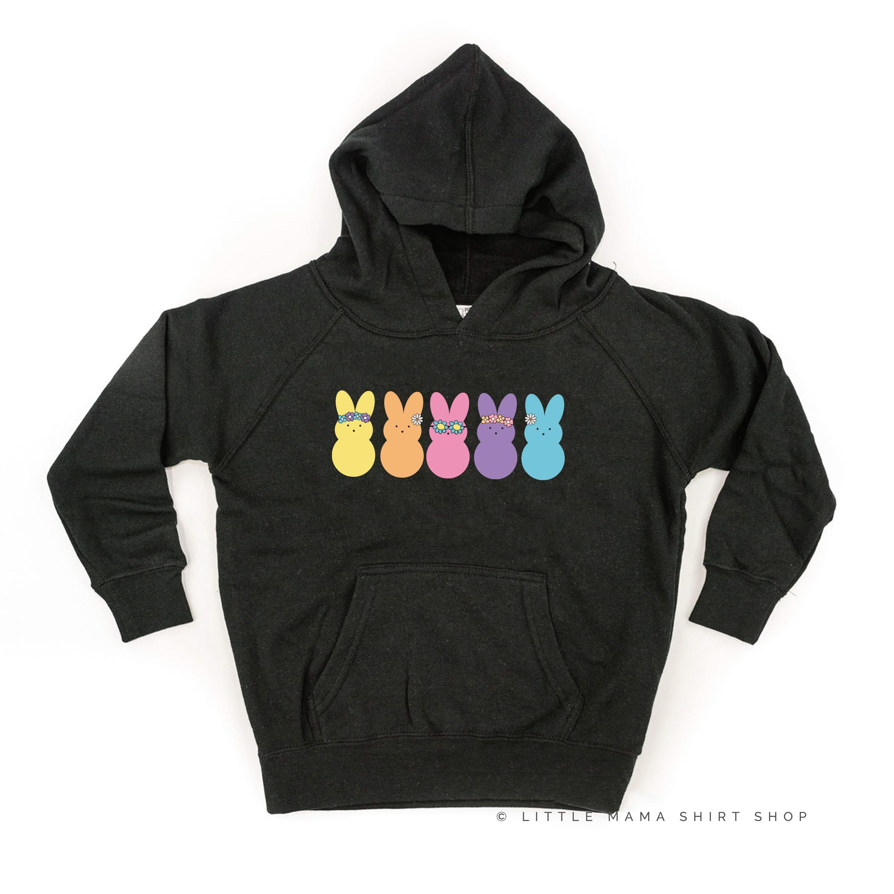 Floral Headband Neon Peeps - Child HOODIE Little Mama Shirt Shop LLC