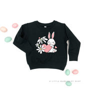 Vintage Love Bunny - Child Sweater Little Mama Shirt Shop