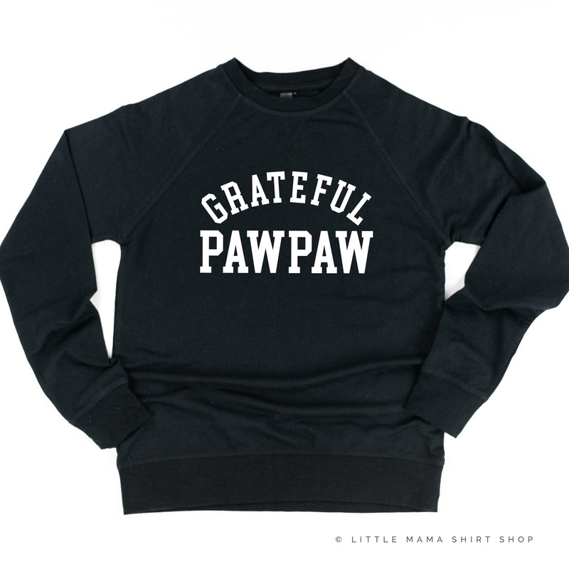 Grateful Pawpaw - (Varsity) - Lightweight Pullover Sweater