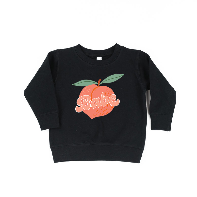 Peach - Babe - Child Sweater