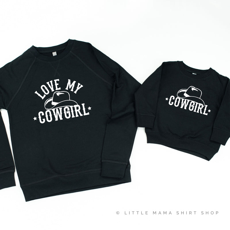 Love My Cowgirl / Cowgirl - Set of 2 Matching Sweaters