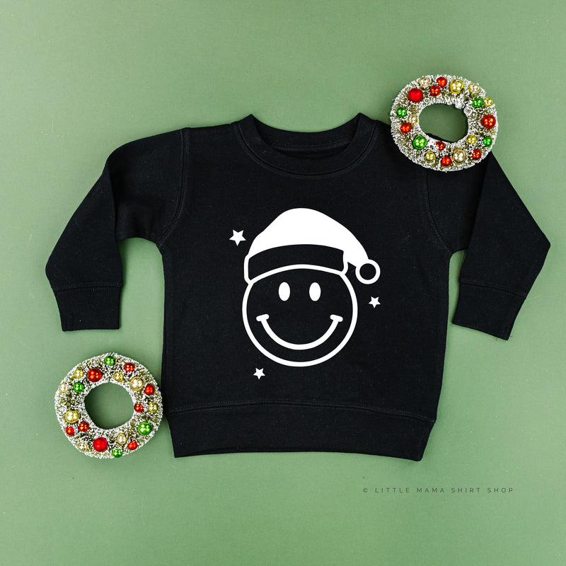 Santa Hat - Smiley Face - Child Sweater