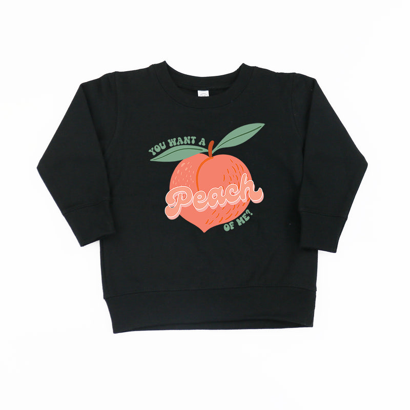 You Want a Peach of Me? - Child Sweater