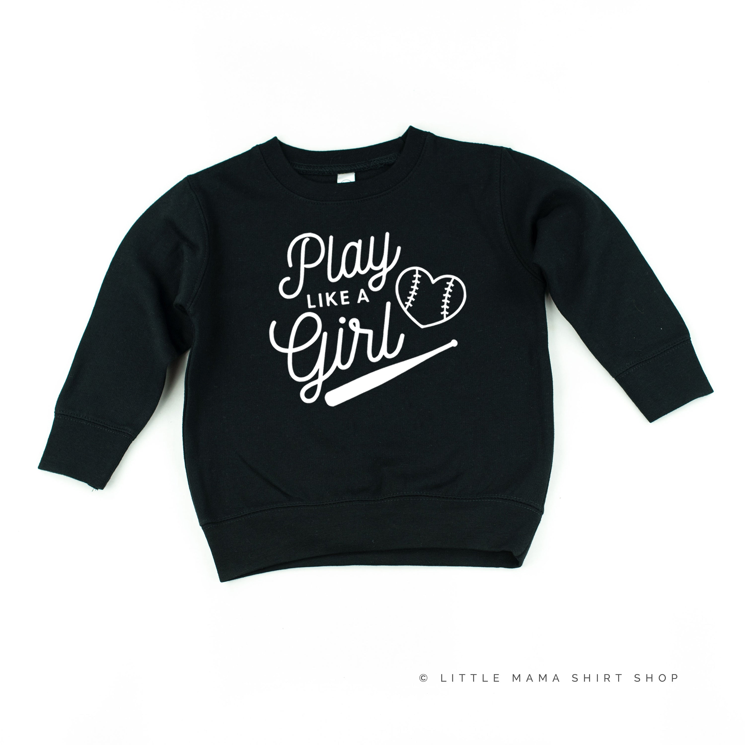 Play Like a Girl - Child Sweater Little Mama Shirt Shop