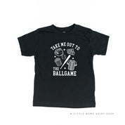 Take Me Out to the Ballgame - Short Sleeve Child Shirt Little Mama Shirt Shop