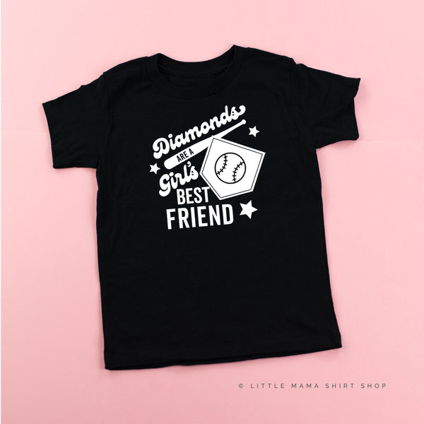 Diamonds are a Girls Best Friend - Short Sleeve Child Shirt
