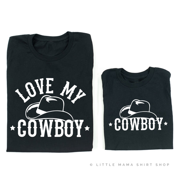 Love My Cowboy / Cowboy - Set of 2 Shirts