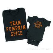 Team Pumpkin Spice - Set of 2 Matching Tees