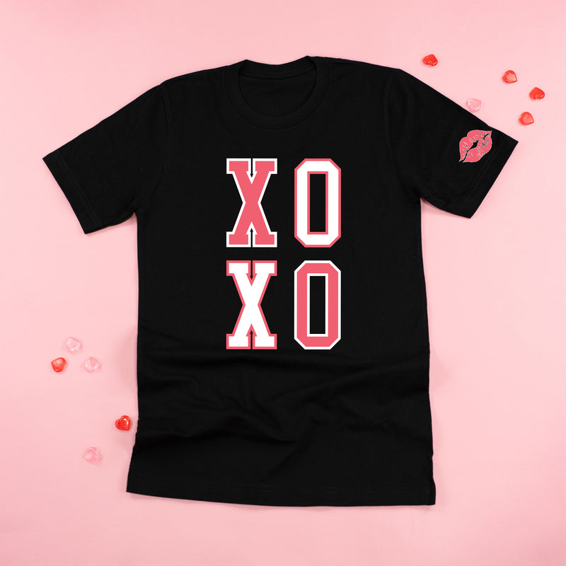 Varsity XOXO - Lips (sd) - Unisex Tee