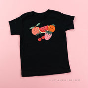 Group of Smiley Fruit - Short Sleeve Child Tee Little Mama Shirt Shop