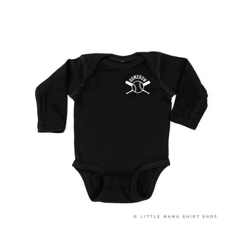 Homerun - Pocket Design - Long Sleeve Child Shirt