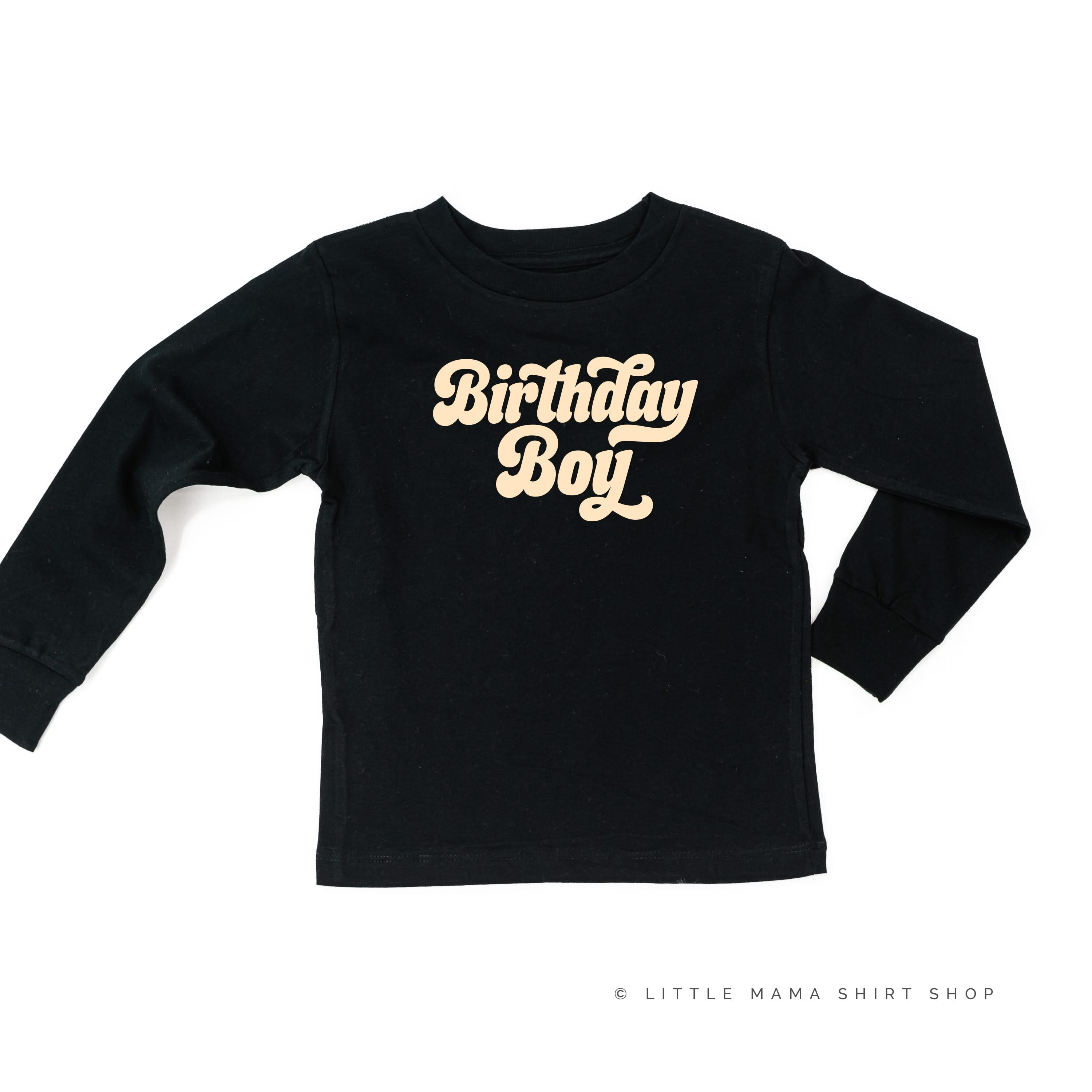 Birthday Boy (Retro) - Child Long Sleeve Tee