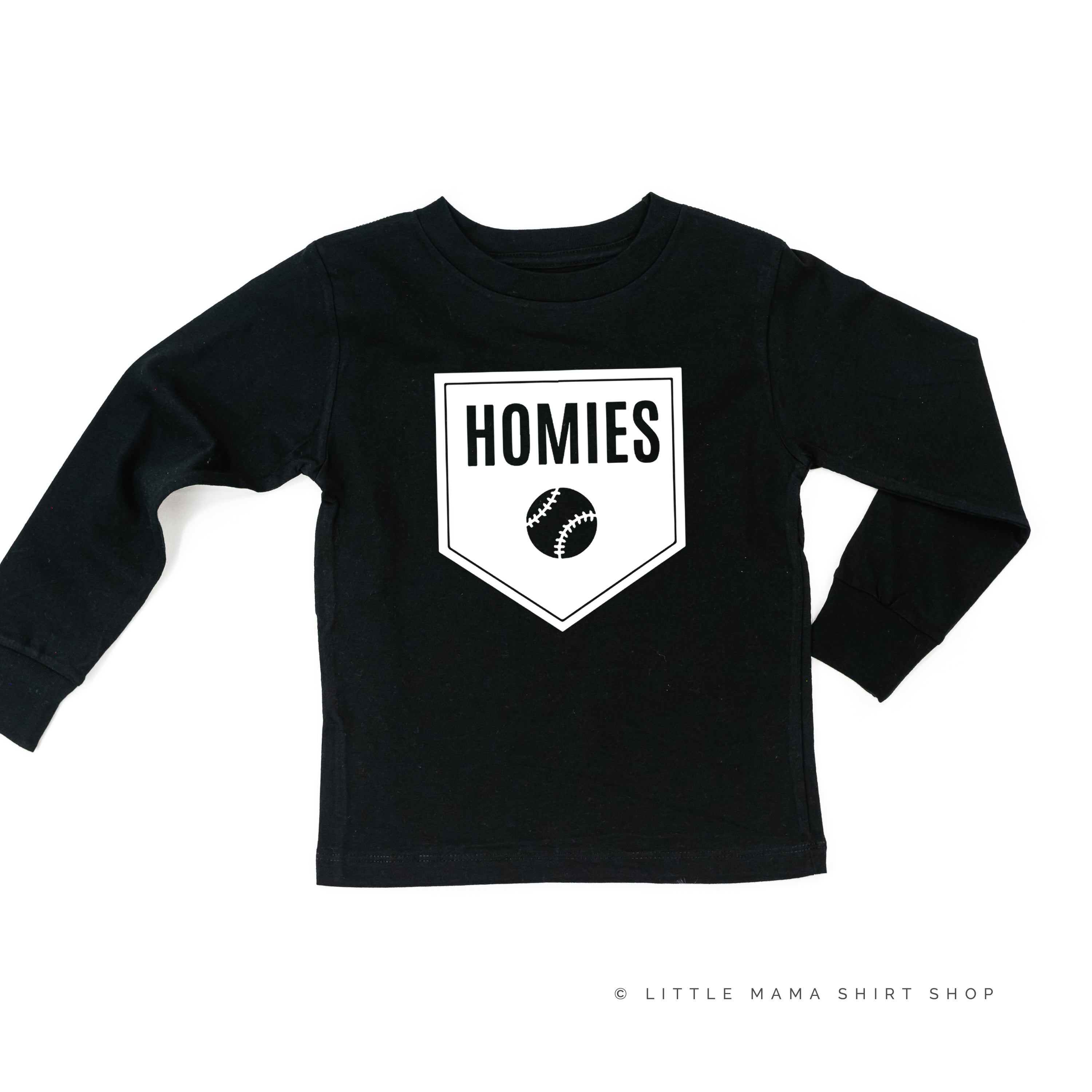 Homies - Child LONG SLEEVE Tee Little Mama Shirt Shop
