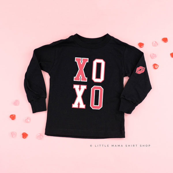 Varsity XOXO - Lips (sd) - Child LONG SLEEVE Tee