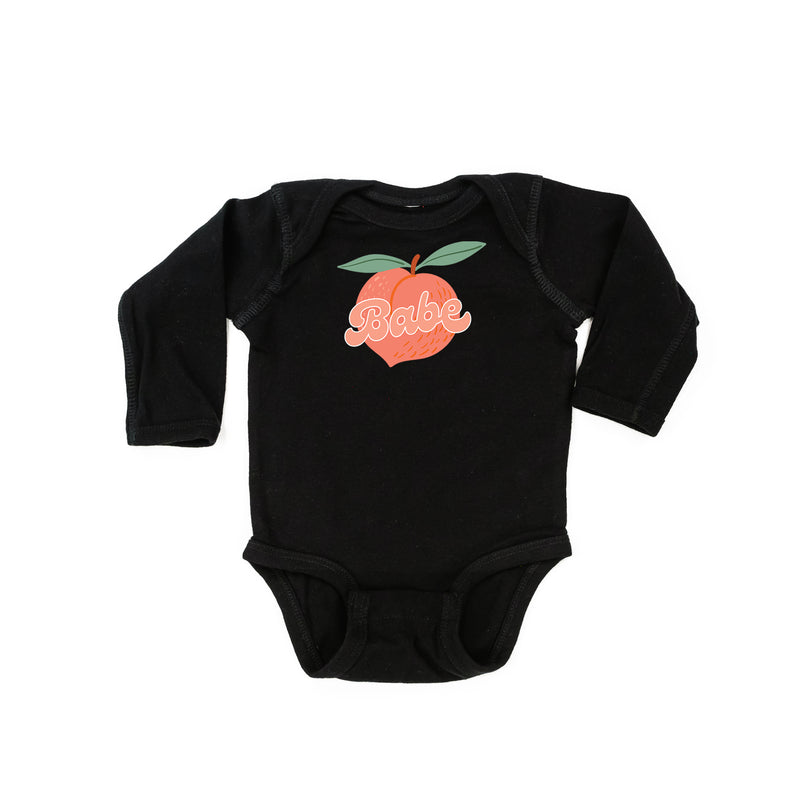 Peach - Babe - Long Sleeve Child Shirt