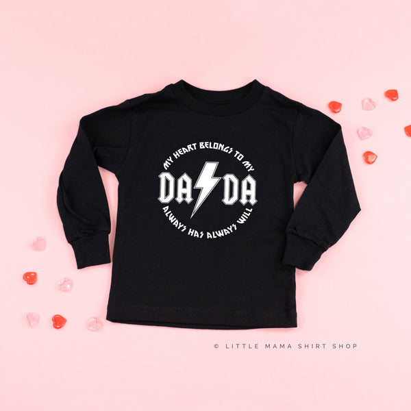 My Heart Belongs To My Dada - Child LONG SLEEVE Tee