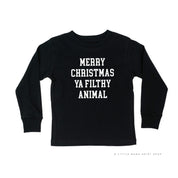 Merry Christmas Ya Filthy Animal - Child Long Sleeve Tee