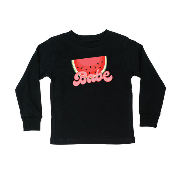 Watermelon - Babe - Long Sleeve Child Shirt