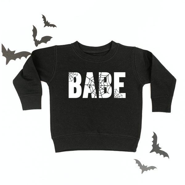 BABE (Spider Web) - Child Sweatshirt
