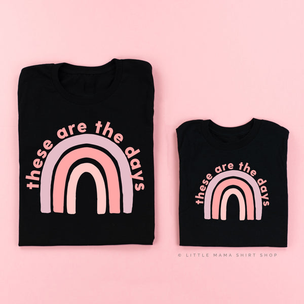 These Are The Days | Set of 2 Black Shirts
