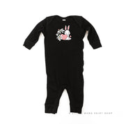 Vintage Love Bunny - Baby Sleeper Little Mama Shirt Shop