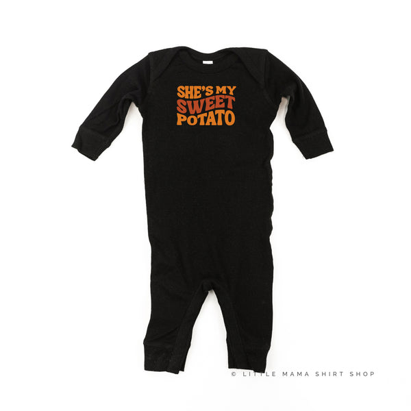 She's My Sweet Potato - One Piece Baby Sleeper