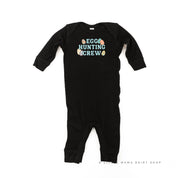 Egg Hunting Crew - Groovy w/ Eggs - Baby Sleeper Little Mama Shirt Shop