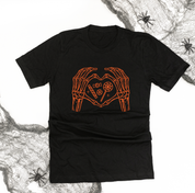 Skeleton Heart Hands - Unisex Tee
