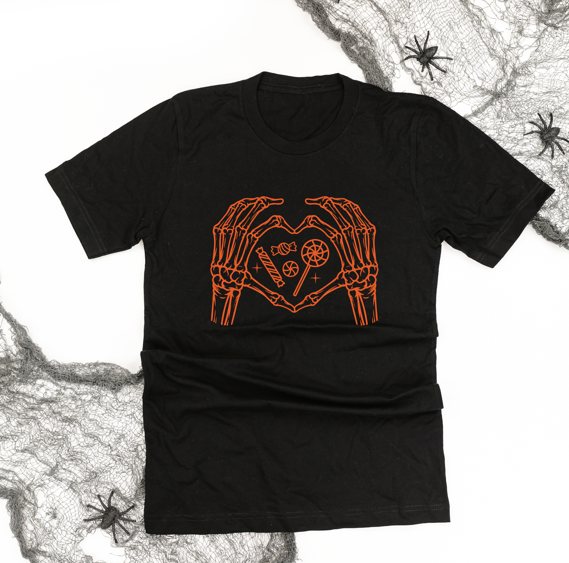 Skeleton Heart Hands - Unisex Tee