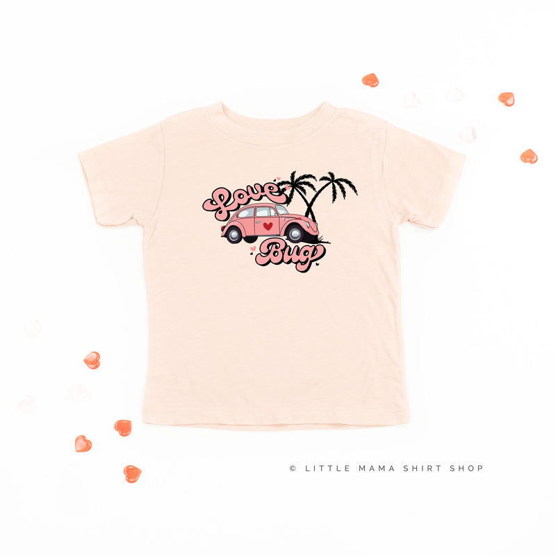 Love Bug - Pink Beetle Car - Child Tee