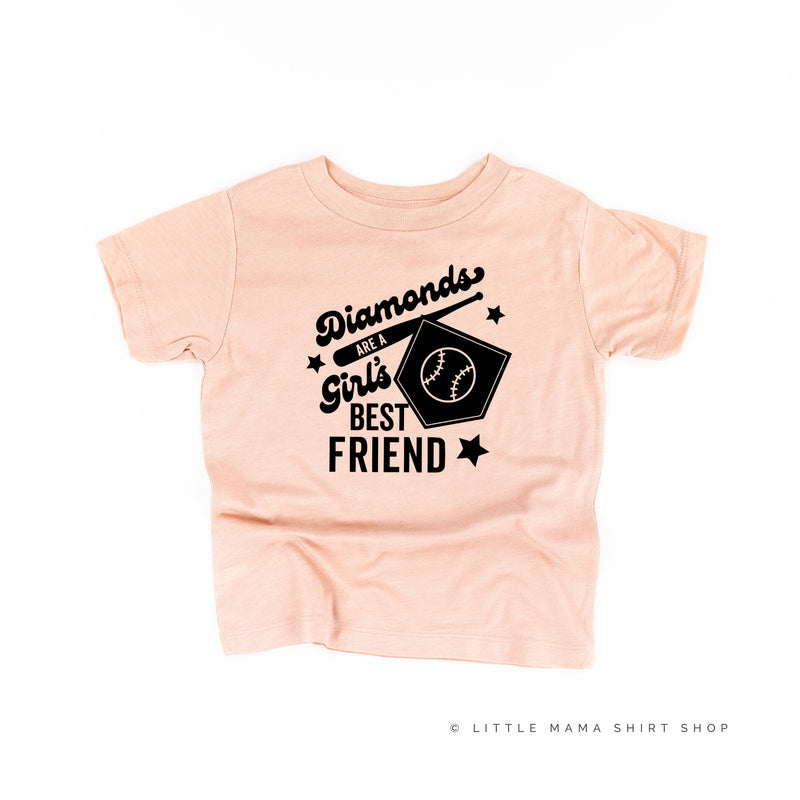 Diamonds are a Girls Best Friend - Short Sleeve Child Shirt