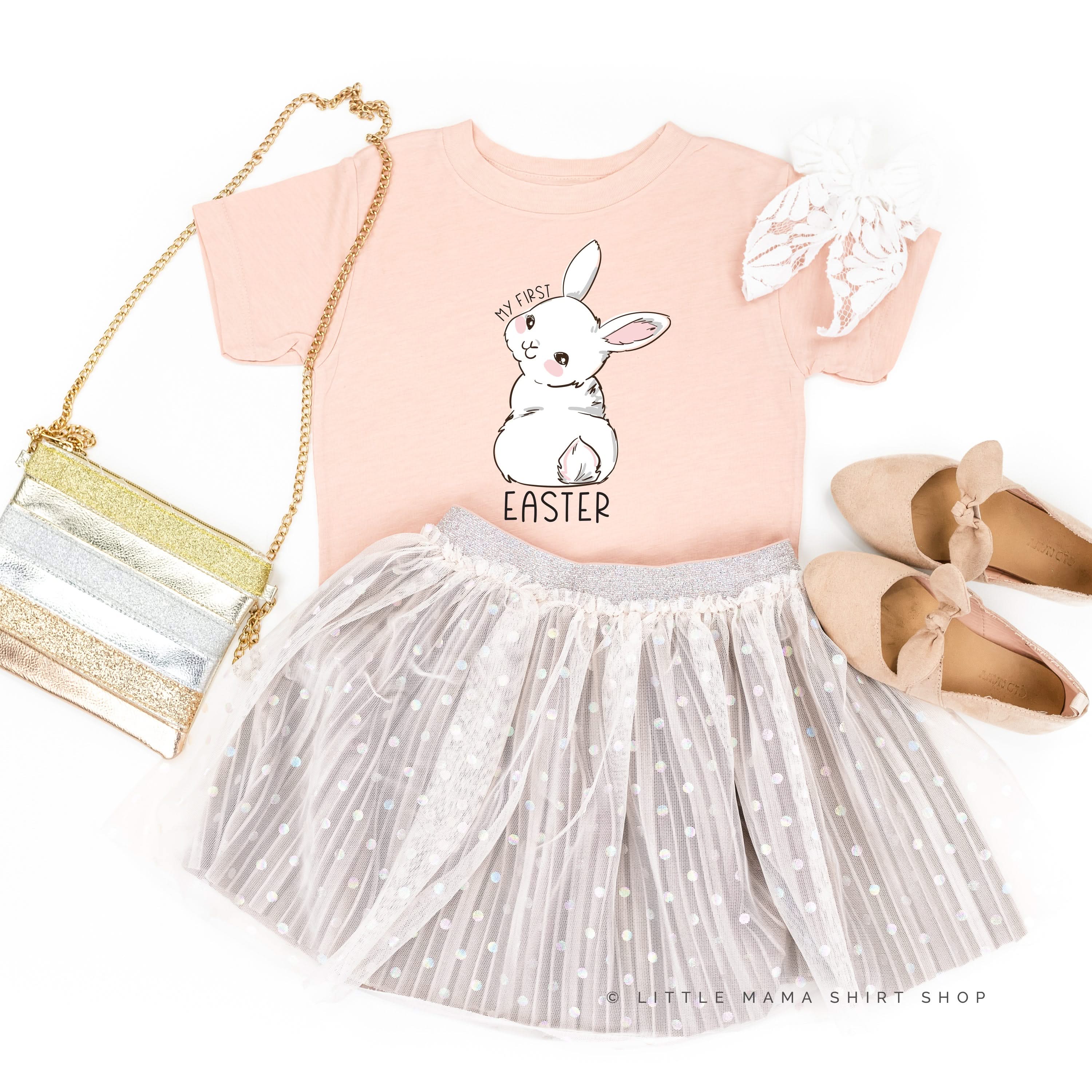 My First Easter - Child Tee Little Mama Shirt Shop