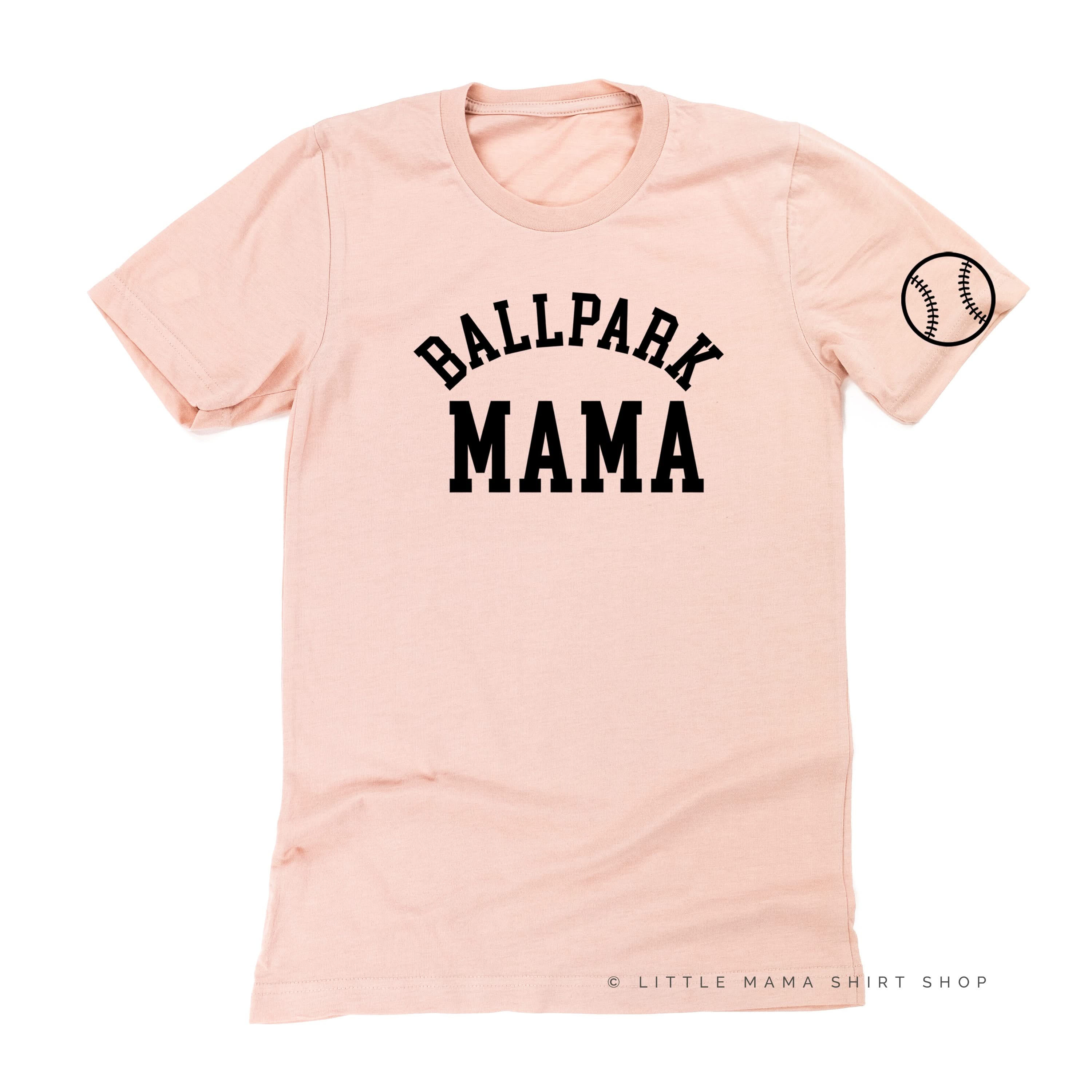 Ballpark Mama (sd) - Unisex Tee Little Mama Shirt Shop