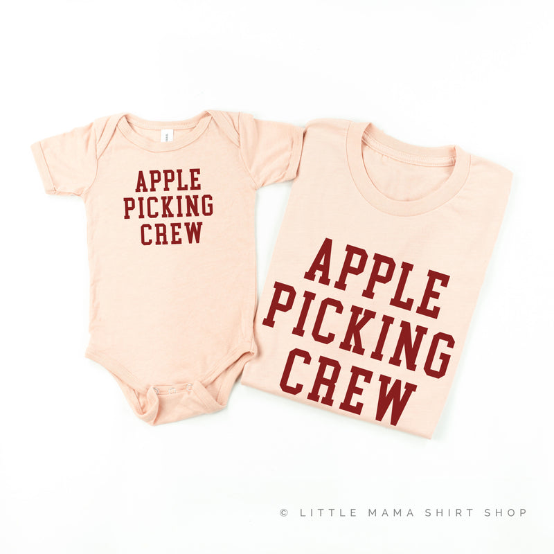 APPLE PICKING CREW - Set of 2 Shirts