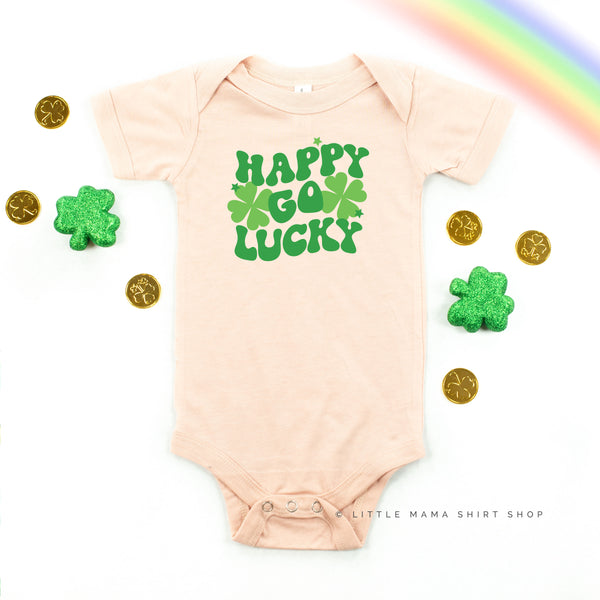 Happy Go Lucky - Short Sleeve Child Shirt