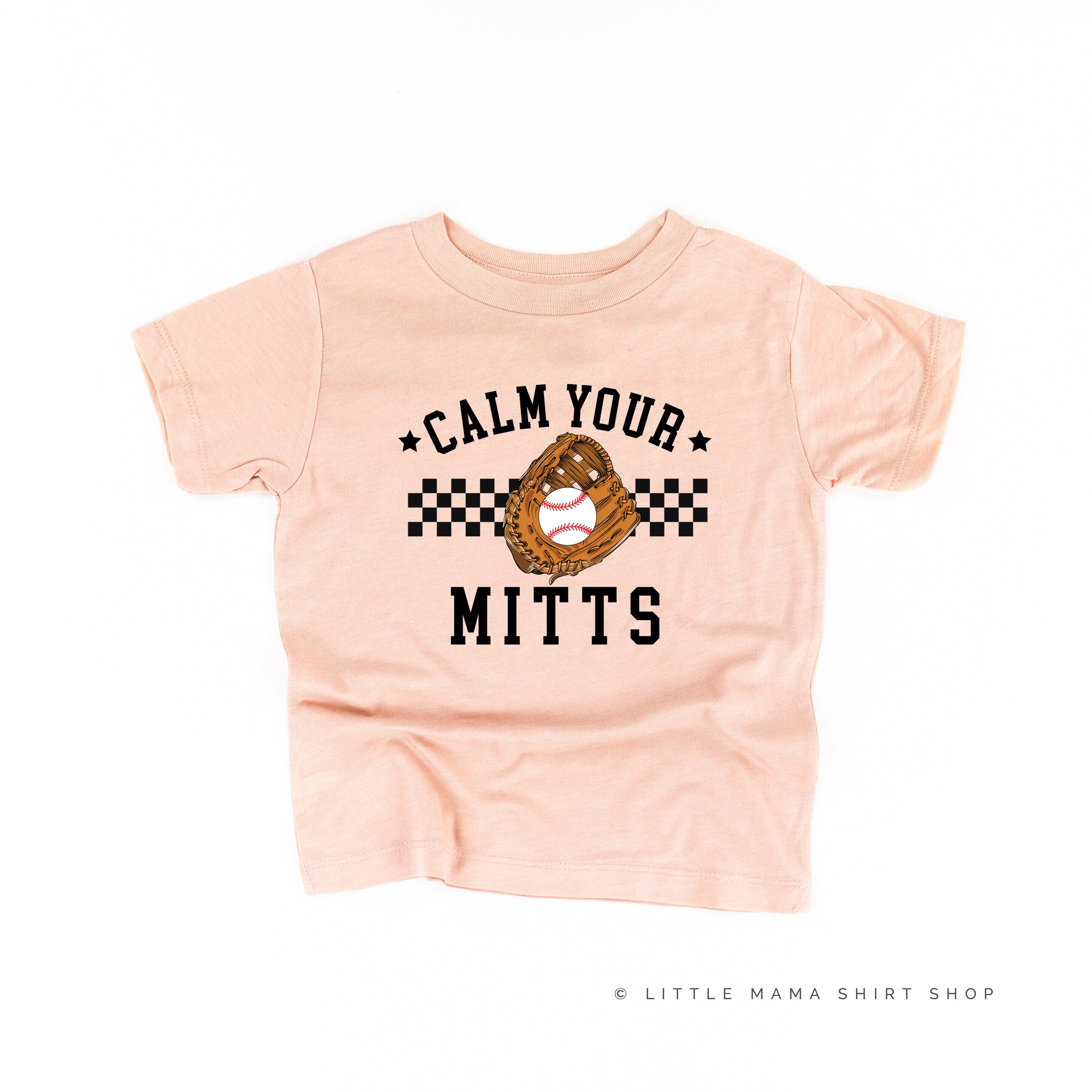 Calm Your Mitts - Short Sleeve Child Shirt Little Mama Shirt Shop
