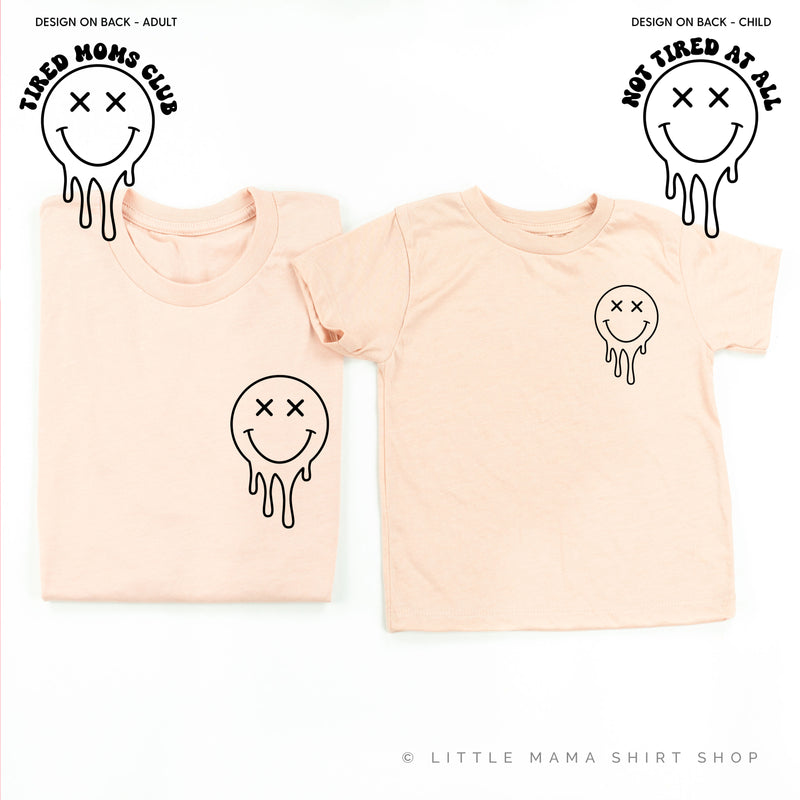 TIRED MOMS CLUB / NOT TIRED AT ALL - (w/ Melty X) - Set of 2 Matching Shirts