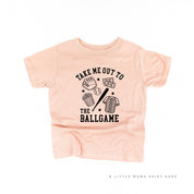Take Me Out to the Ballgame - Short Sleeve Child Shirt Little Mama Shirt Shop