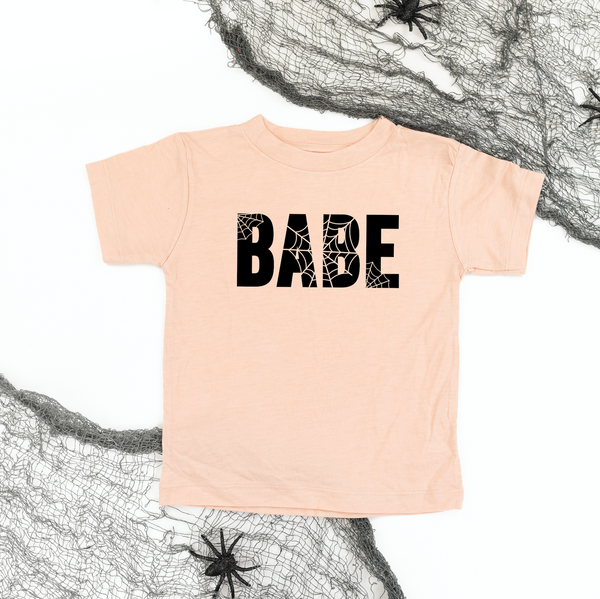 BABE (Spider Web) - Short Sleeve Child Shirt