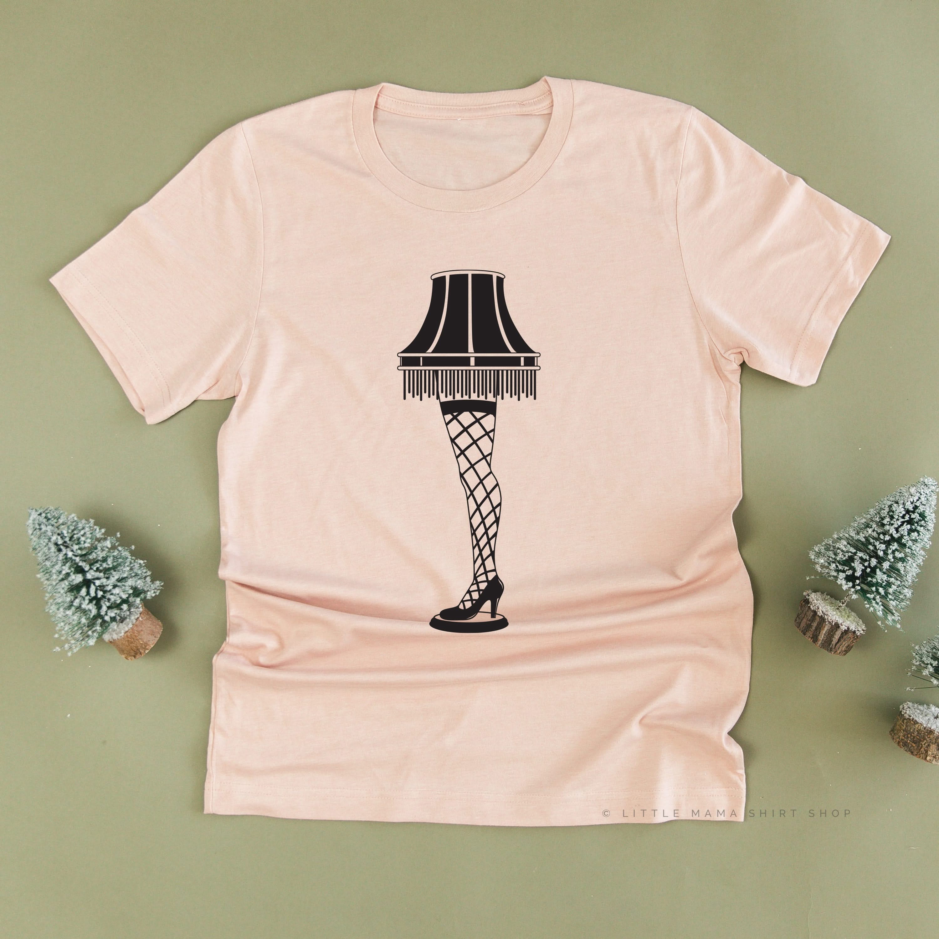 Leg Lamp - Fragile (f&b) - Unisex Tee