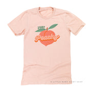 Just Peachy - Unisex Tee Little Mama Shirt Shop