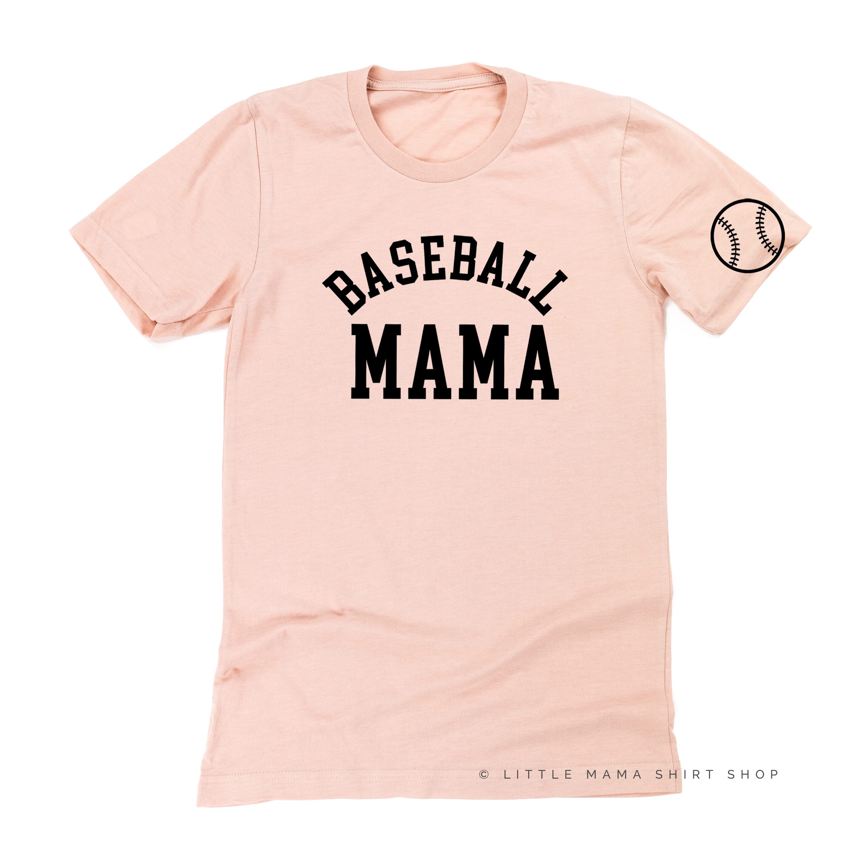 Baseball Mama (sd) - Unisex Tee Little Mama Shirt Shop