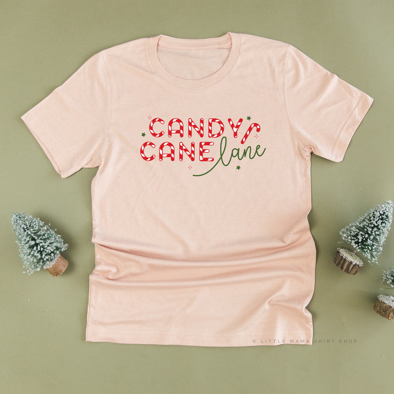 Candy Cane Lane - Unisex Tee