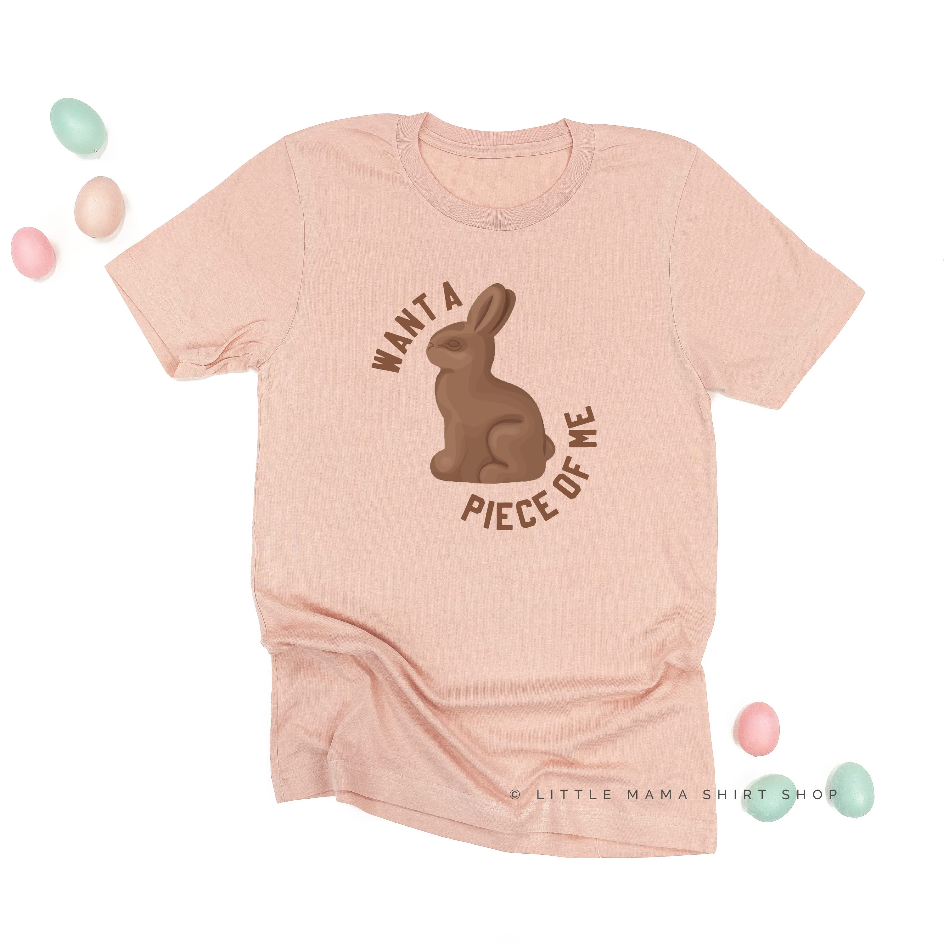 Want A Piece Of Me - Unisex Tee Little Mama Shirt Shop