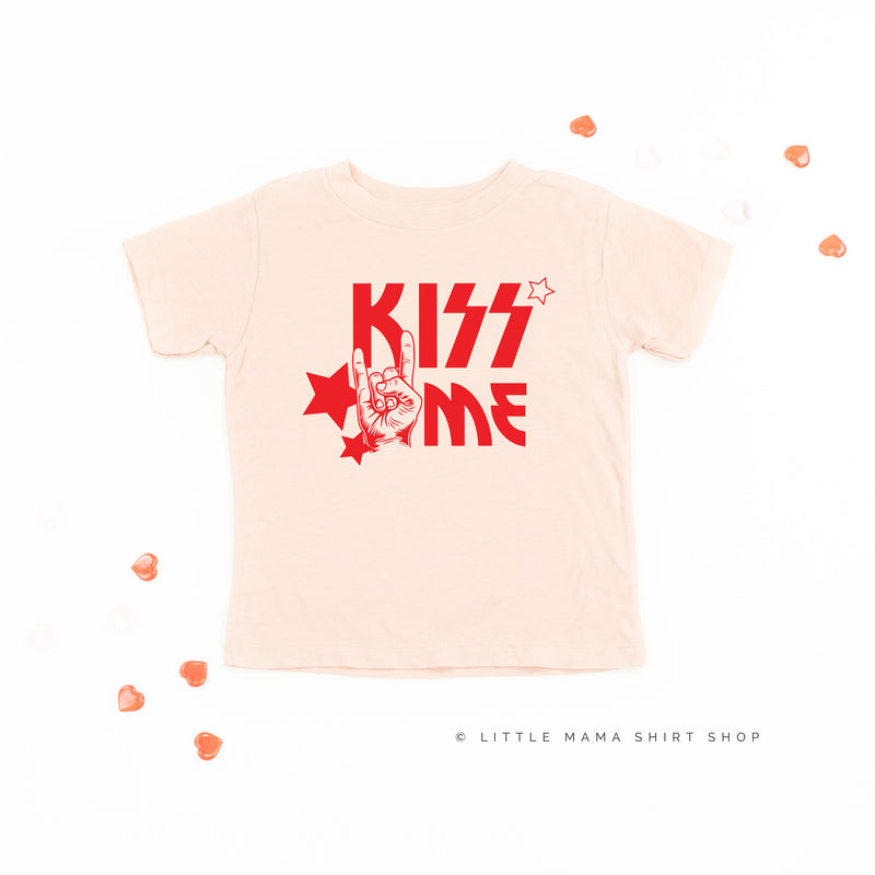 Kiss Me - Valentine Band Tee - Child Tee