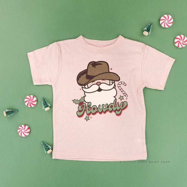 Howdy - Cowboy Santa - Child Tee